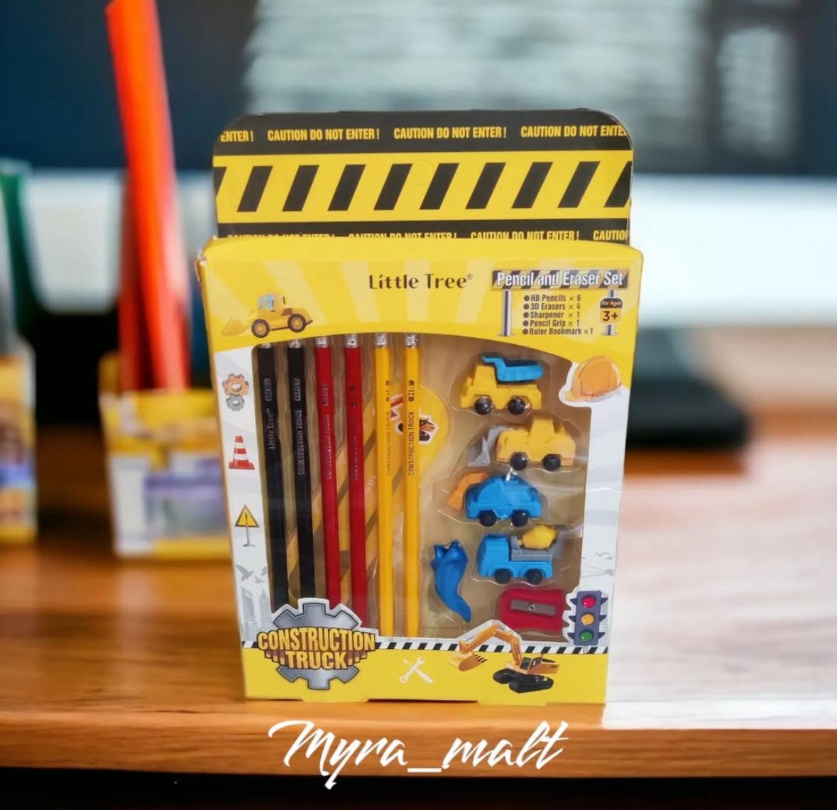 Construction stationery set (Pack of 1)