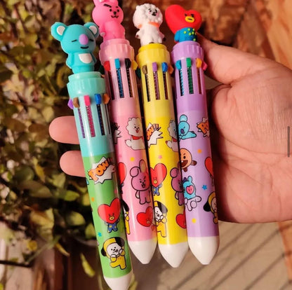 Ten-in-1 ball pen for kids